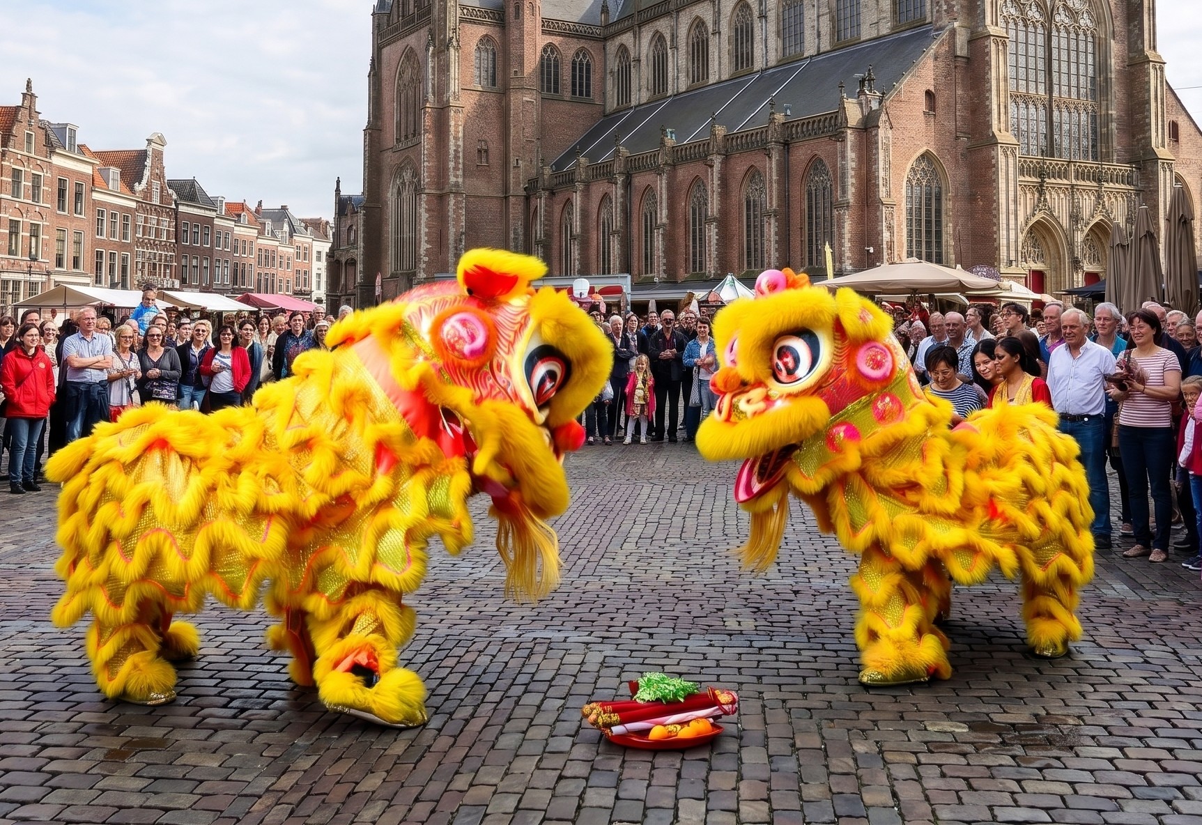 Leeuwendans door Shaolin Centrum Haarlem